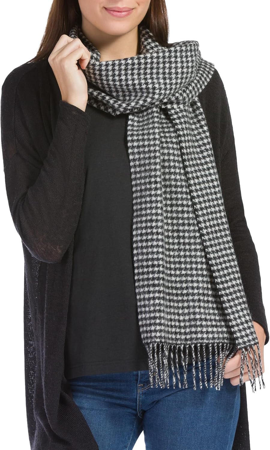 Fishers Finery Women's 100% Pure Cashmere Winter Scarf